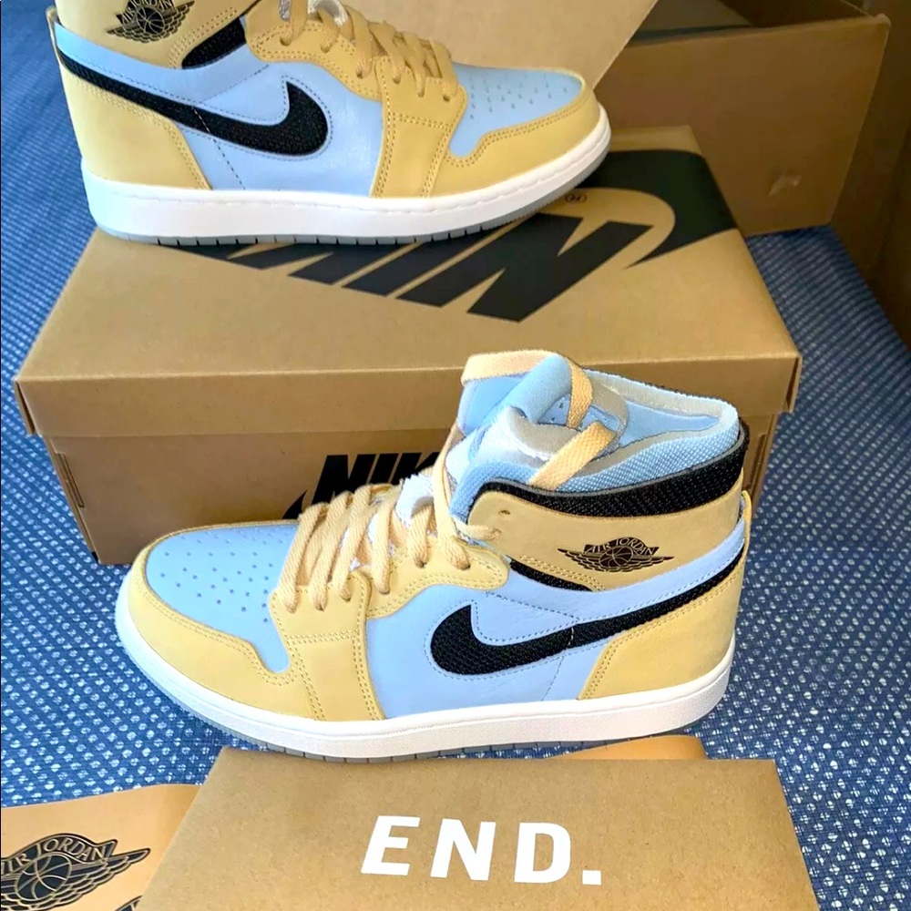 Brand Jordan 1 Zoom Air CMFT Psychic Blue Sesame